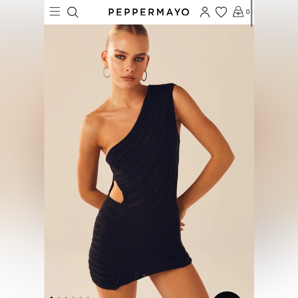 Black mini Dress